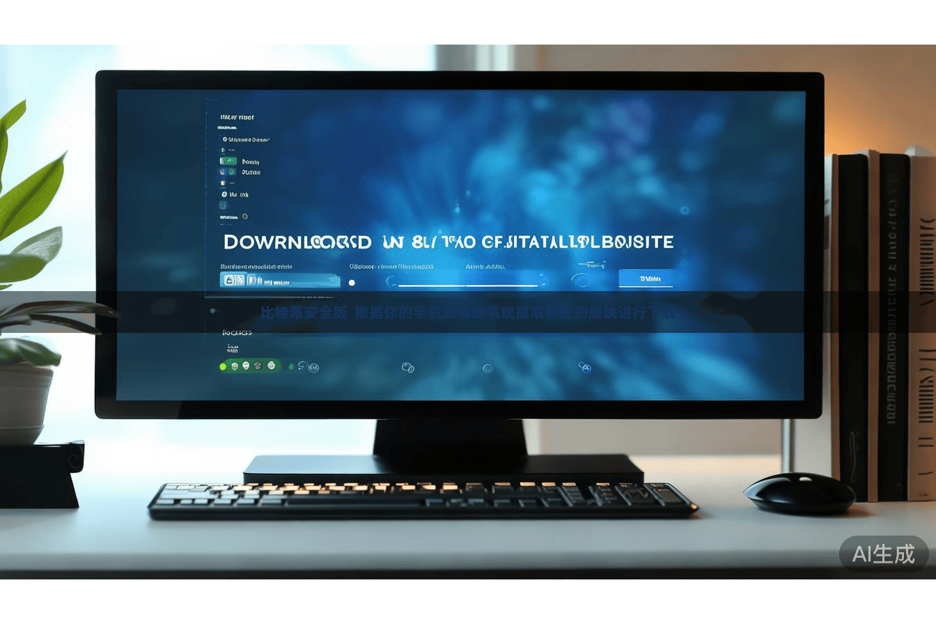 比特派安全版 根据你的手机或电脑系统摄取相应的版块进行下载