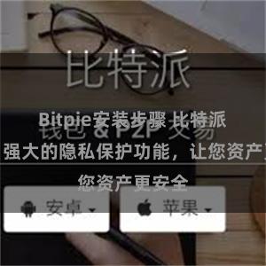 Bitpie安装步骤 比特派钱包：强大的隐私保护功能，让您资产更安全