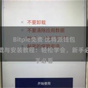 Bitpie免费 比特派钱包下载与安装教程：轻松学会，新手必看