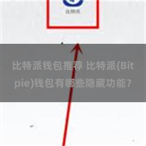 比特派钱包推荐 比特派(Bitpie)钱包有哪些隐藏功能？