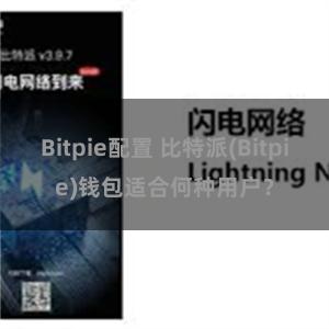 Bitpie配置 比特派(Bitpie)钱包适合何种用户？