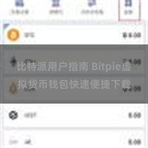 比特派用户指南 Bitpie虚拟货币钱包快速便捷下载