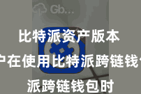 比特派资产版本  用户在使用比特派跨链钱包时